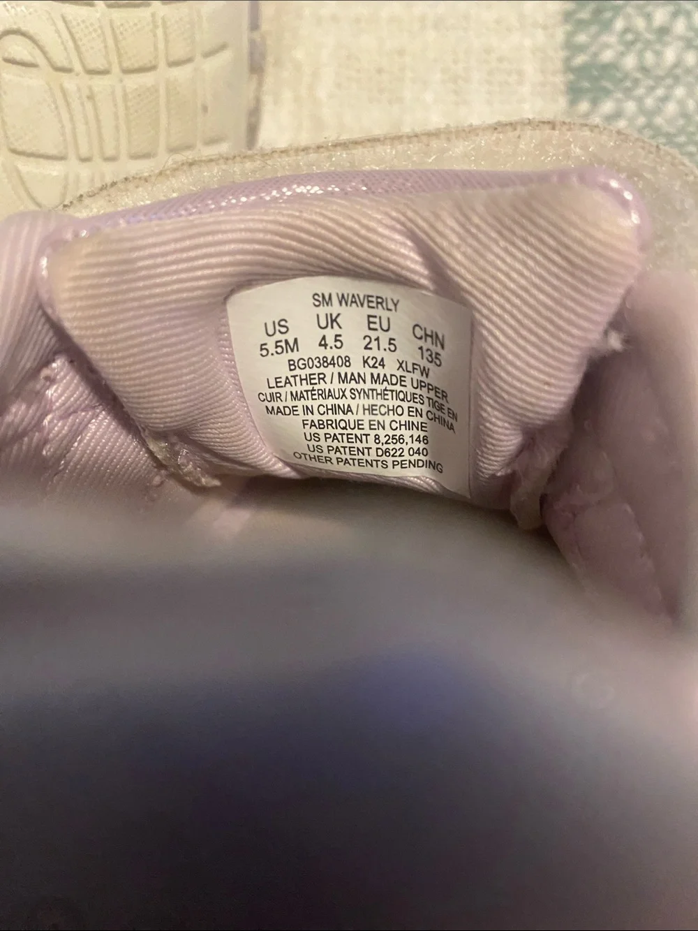 Stride Rite Waverly Sneakers Size 5.5  Sneakers in Lavender and White